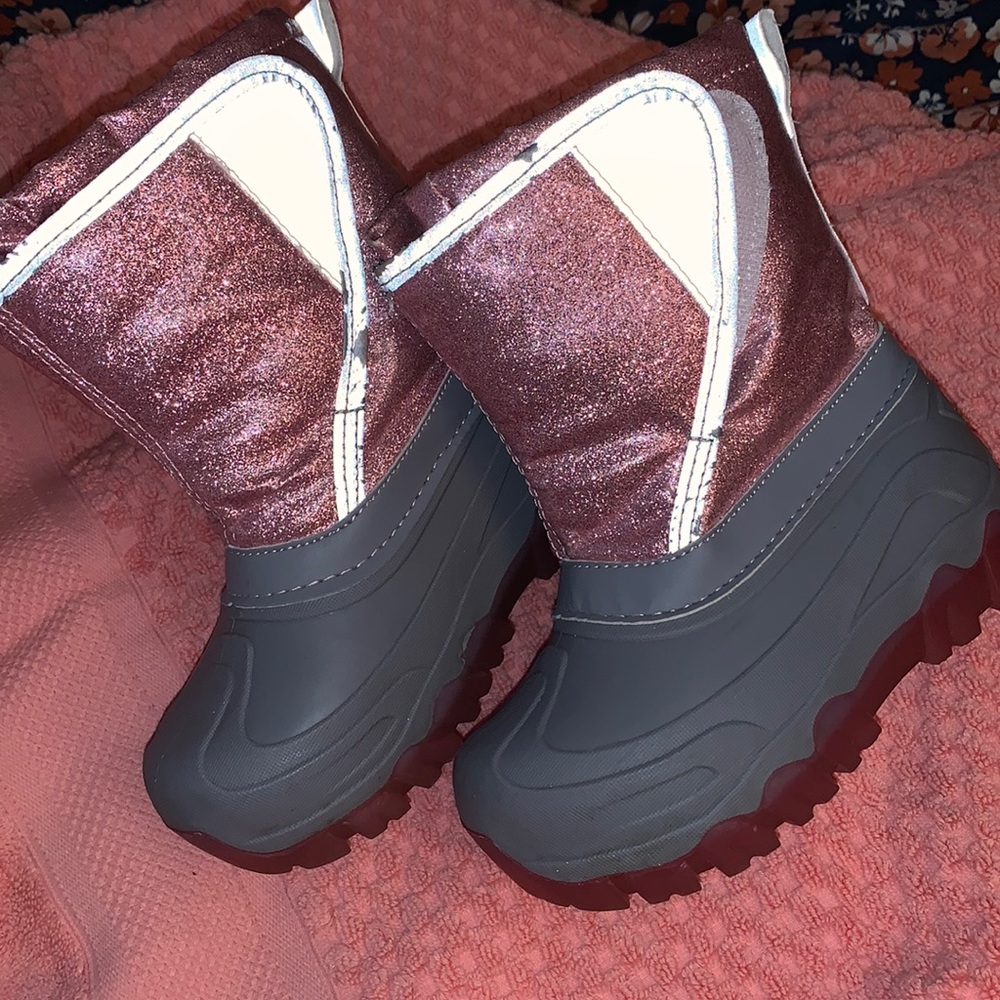 Toddler light up winter boots